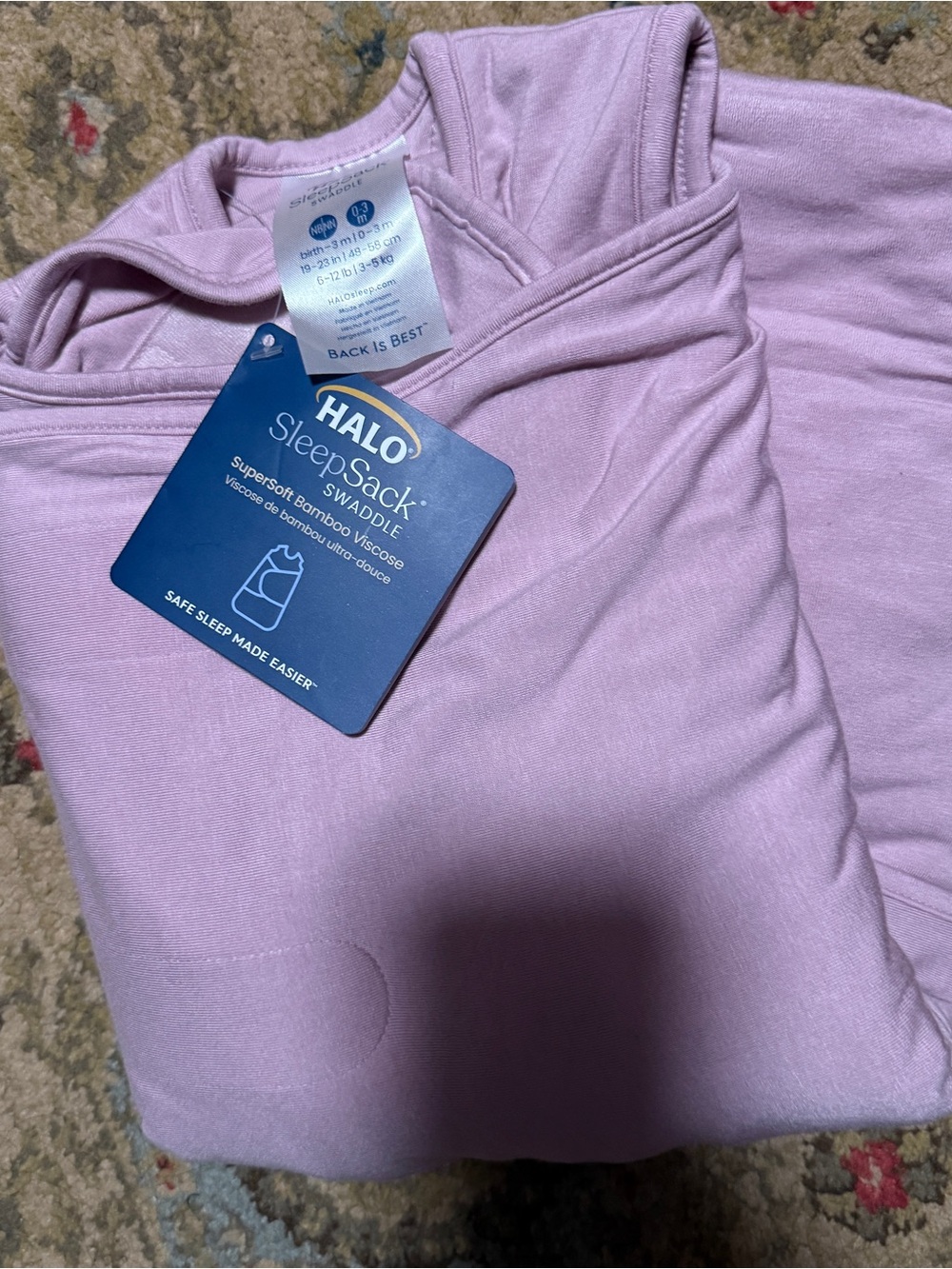 Halo sleepsack swaddle bag